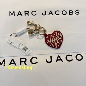 Marc Jacobs Valentine's Day Heart Key Fob